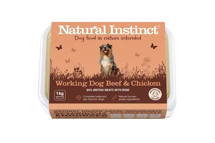 Natural Instinct Working Dog Beef & Chicken 1kg