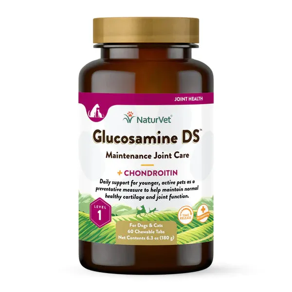 NaturVet Glucosamine DS™ Chewable Tabs Level 1