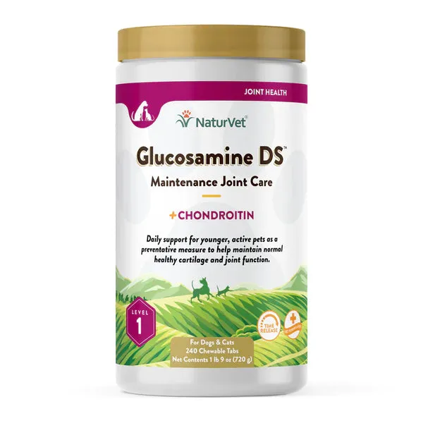 NaturVet Glucosamine DS™ Chewable Tabs Level 1