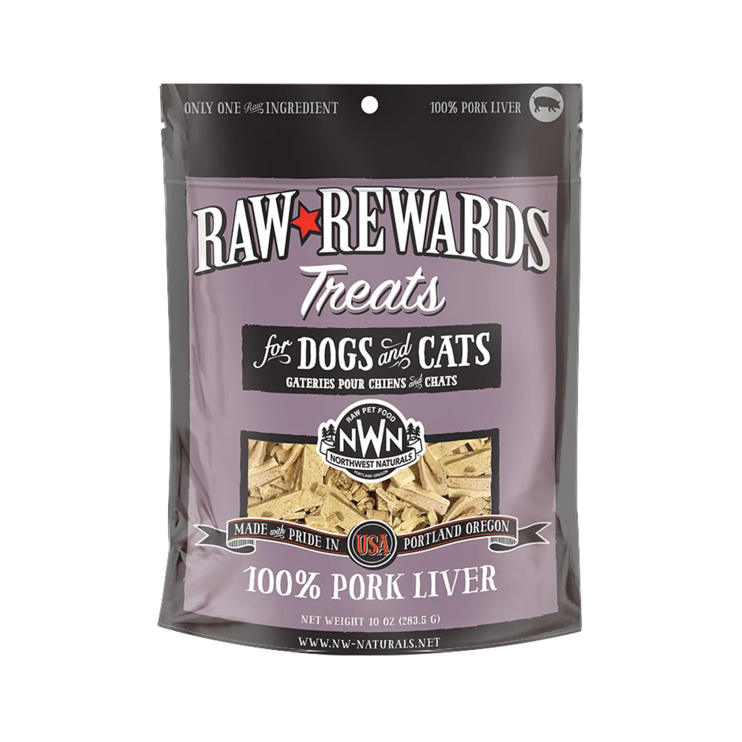 Northwest Naturals Freeze-Dried Pork Liver Treats 3oz