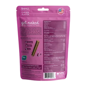 NPIC Get Naked Puppy Health Dental Chew Sticks Dog Treats