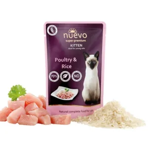 Nuevo Kitten - Poultry & Rice - Pouch