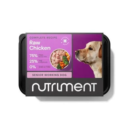 Nutriment Senior Formula RAW Frozen Senior Dog Food Tub 500g