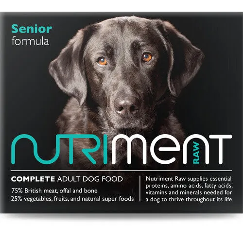 Nutriment Senior Formula RAW Frozen Senior Dog Food Tub 500g