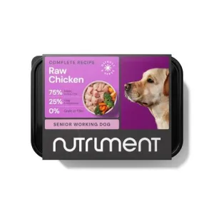 Nutriment Senior Formula RAW Frozen Senior Dog Food Tub 500g