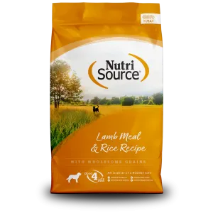 NutriSource Grain-Free Lamb Meal & Peas Formula Dry Dog Food