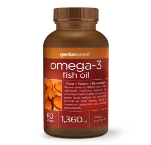 OMEGA-3 FISH OIL 1360mg 60 Softgels