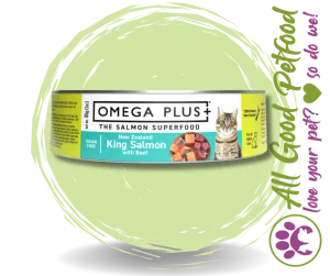 Omega Plus Salmon with Beef 85g