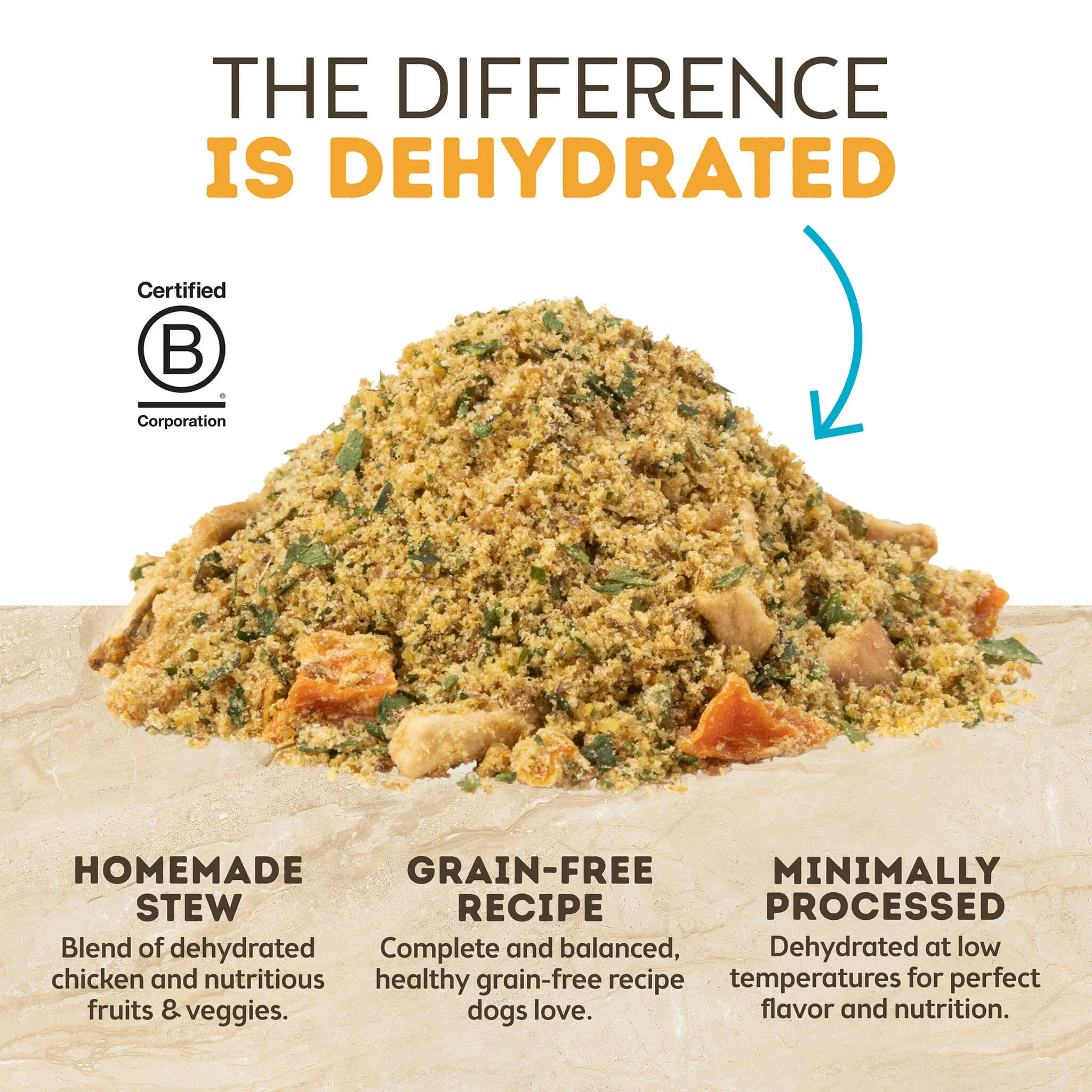 Only Natural Pet MaxBlends Grain-Free Chicken Recipe Dehydrated Dog Food