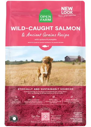 Open Farm Wild-Caught Salmon and Ancient Grains Dry Dog Food