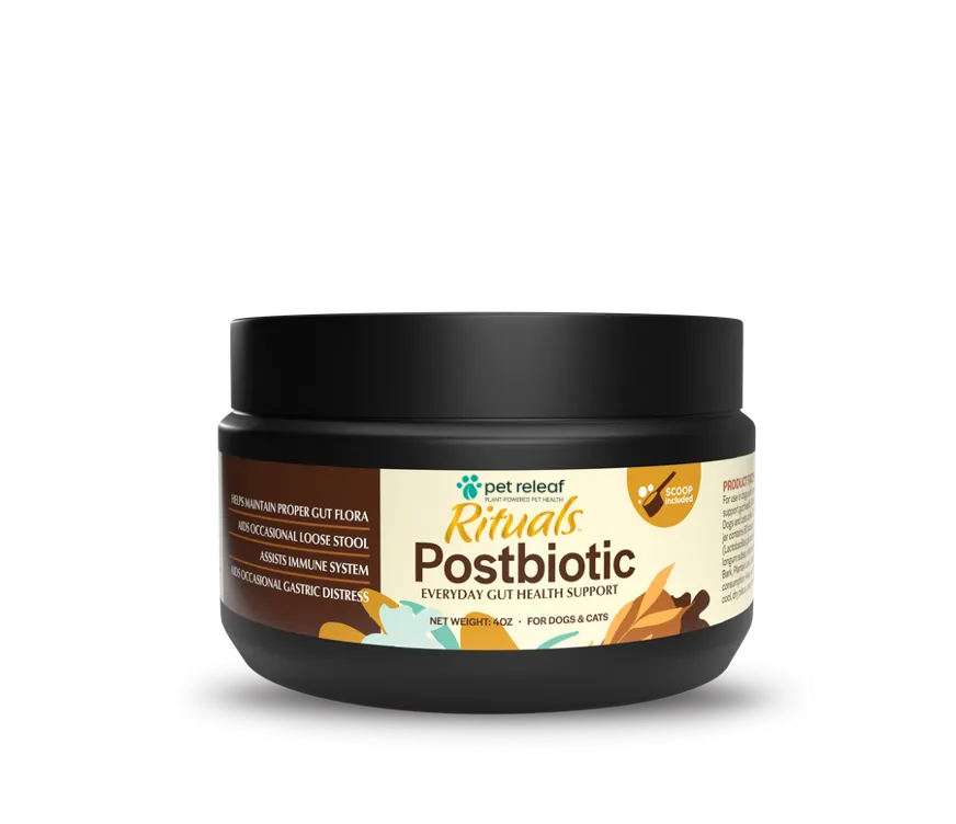 Pet Releaf Rituals Postbiotic Powder for Dogs & Cats