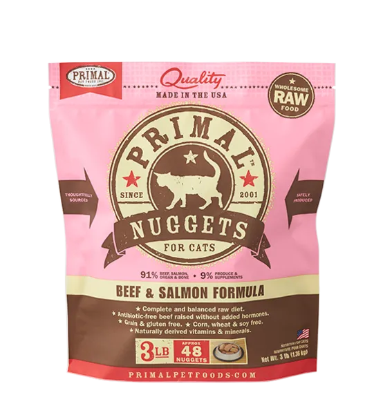 Primal Cat - Nuggets - Beef & Salmon