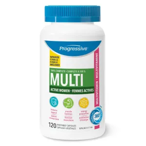 Progressive Active Women Multivitamin (120 VCaps)