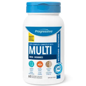 Progressive Men's MultiVitamin (60 VCaps)