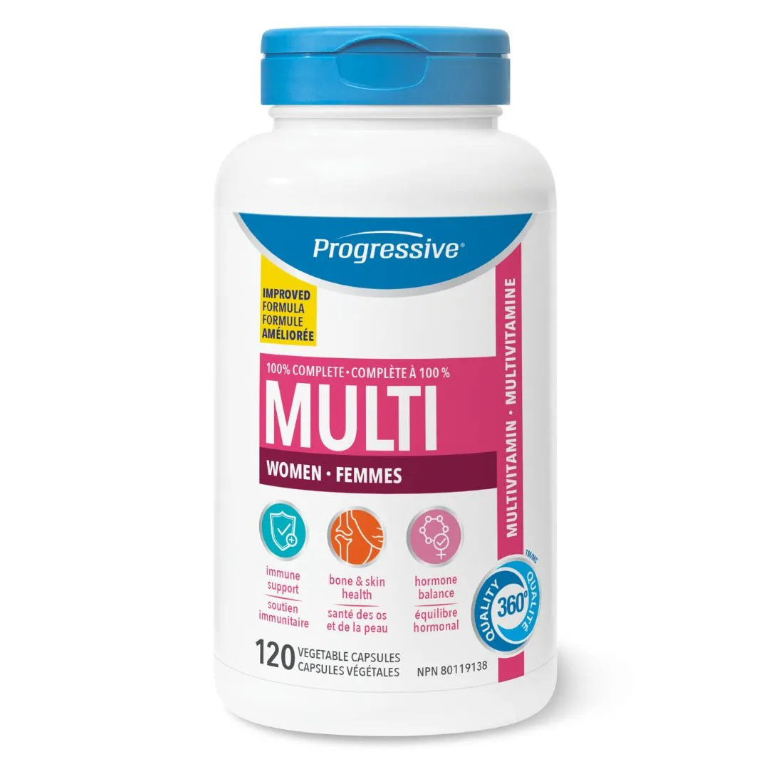 Progressive Women's MultiVitamin (120 VCaps)