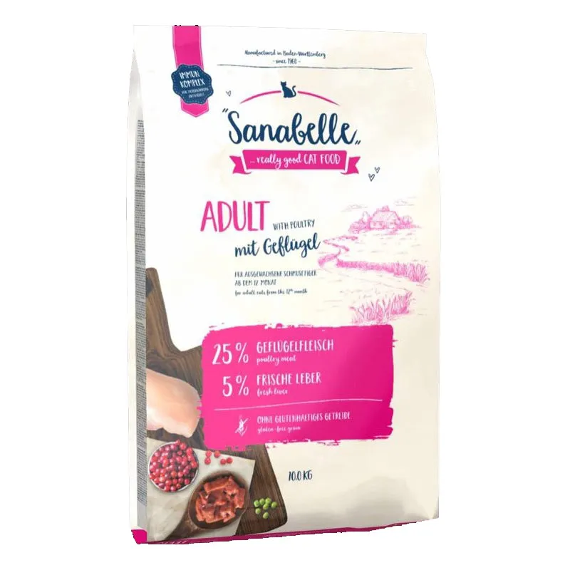 Sanabelle Cat Adult Poultry 10kg