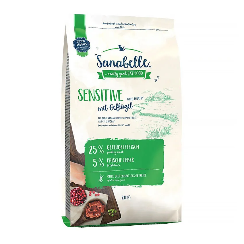 Sanabelle Cat Sensitive Poultry 2kg