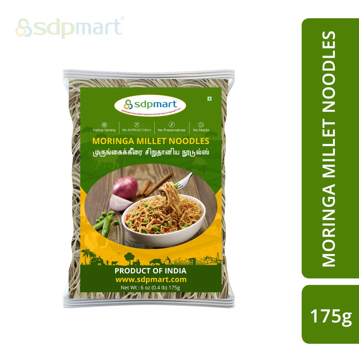 SDPMart Moringa Millet Noodles 175g