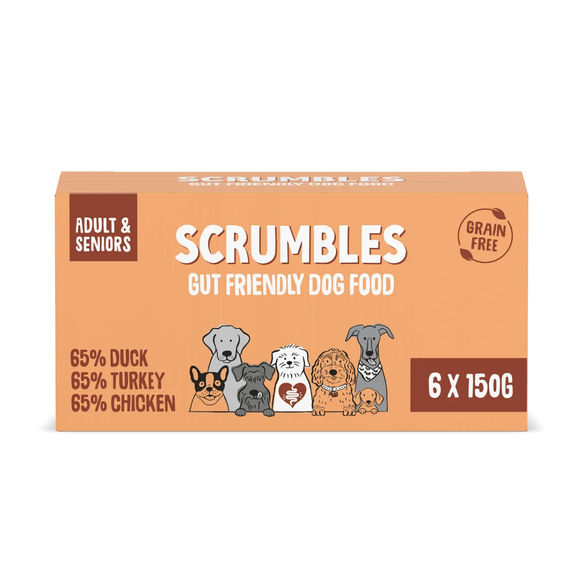 Sensitive Poultry Wet Dog Food Variety Pack (150g)