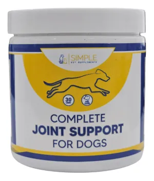 Simple Pet Supplements Complete Joint Support For Dogs 30 Pieces