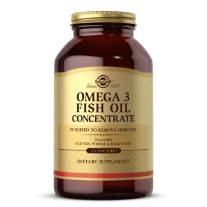 Solgar Omega-3 Fish Oil Concentrate Softgels 120