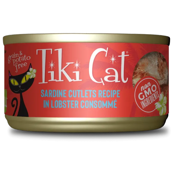 Tiki Cat Grill Sardines & Lobster Recipe Canned Cat Food