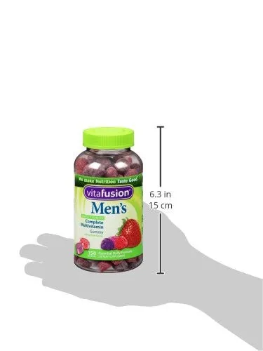 Vitafusion Men's Gummy Vitamins, 150 Count