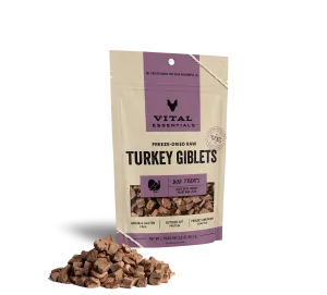 vital essentials - turkey giblets (57g)