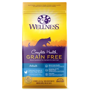 Wellness Cat Complete Health Grain Free Adult Deboned Chicken & Chicken Meal Recipe 5.5lb