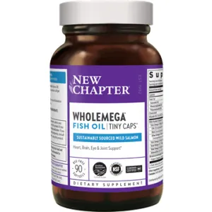 Wholemega 500 mg 90 softgels by New Chapter