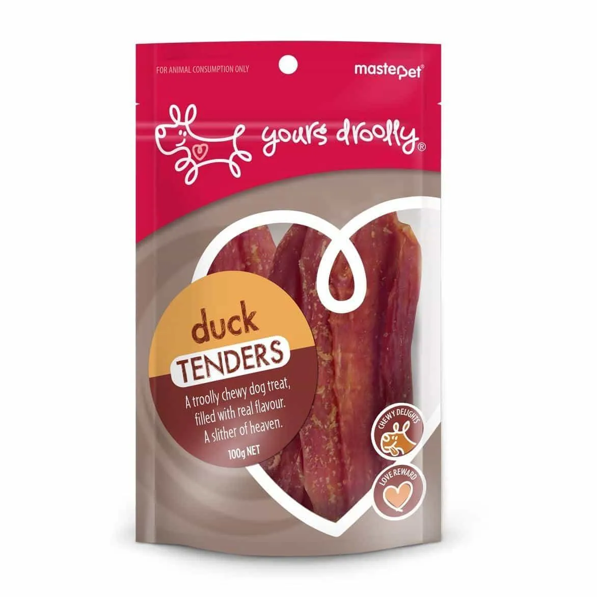 Yours Droolly Duck Tenders Dog Treats